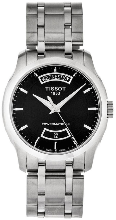 Tissot watches TISSOT Couturier Powermatic 80 Automatic Mens Watch T0354071105101