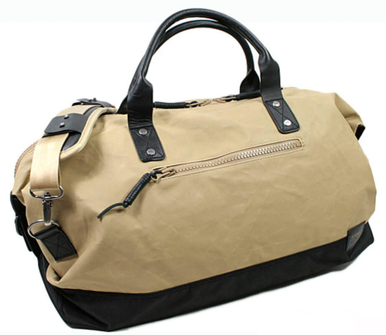 Nixon Accesories NIXON Holdem Duffle PU Coated Canvas Khaki BLK Trim Bag C2186-1350-00