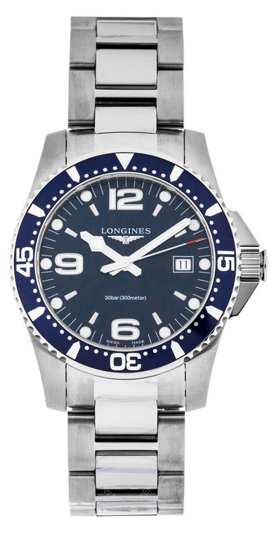 LONGINES HydroConquest 41MM Quartz SS Blue Dial Men's Watch L3.740.4.96.6 / L37404966