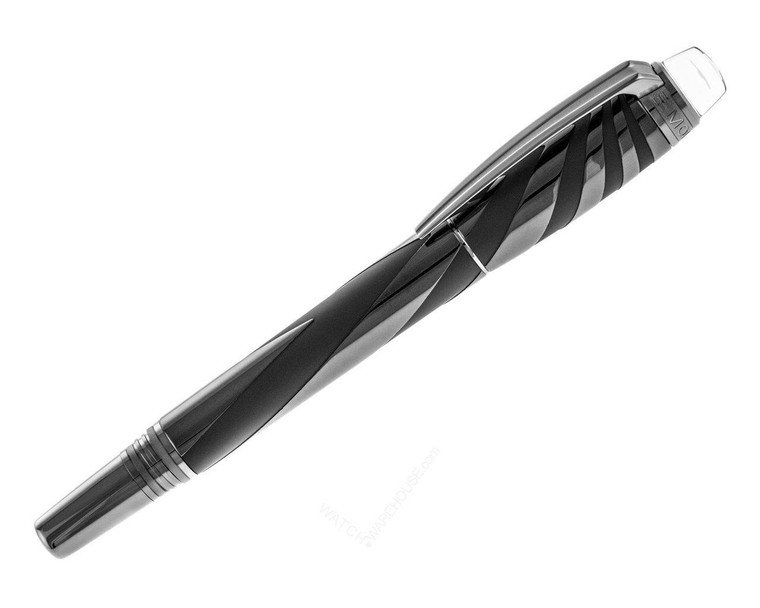 Montblanc Pens MONTBLANC StarWalker Dynamic Pattern Black Ceramics Fineliner Pen 114745