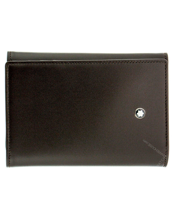 Montblanc Accessories MONTBLANC Meisterstuck 9cc Brown Leather Business Card Holder 114537