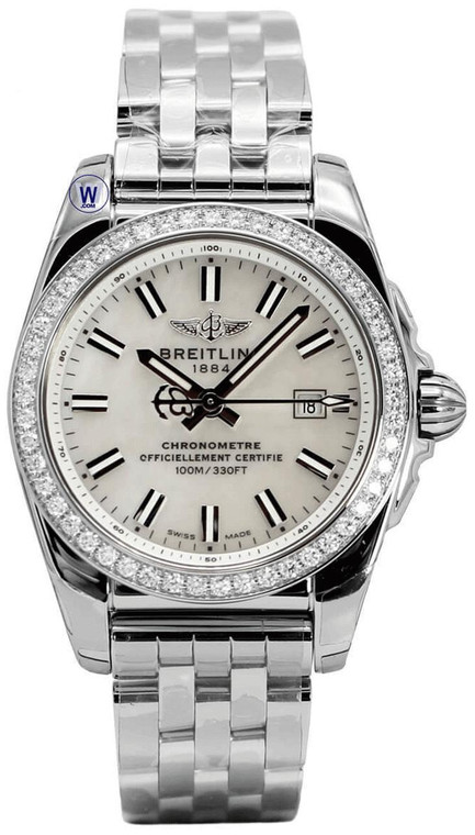 Breitling watches BREITLING Galactic 29MM MOP Dial DIA Womens Watch A7234853/A784/791A