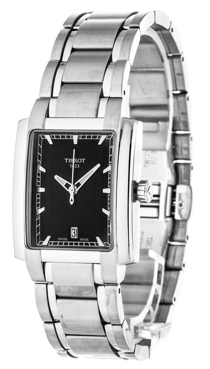 Tissot watches TISSOT TXL Quartz SS Black Dial Womens Bracelet Watch T0613101105100