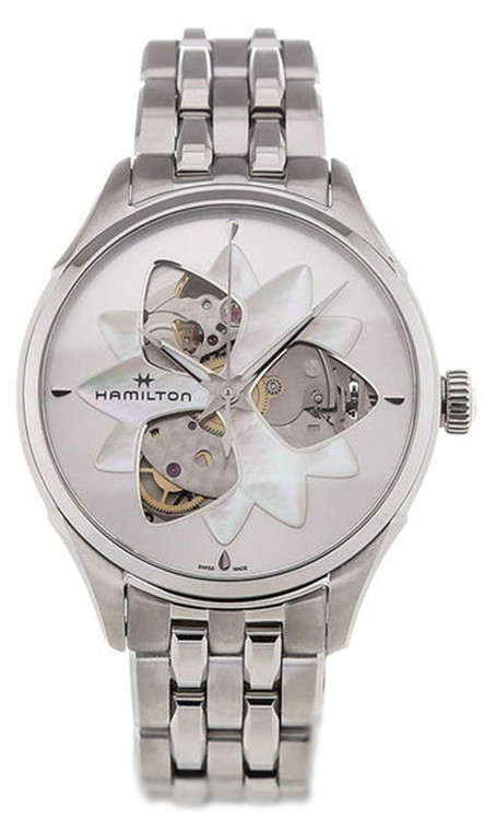 Hamilton watches HAMILTON Jazzmaster Open Heart Pearl Dial AUTO Womens Watch H32115191