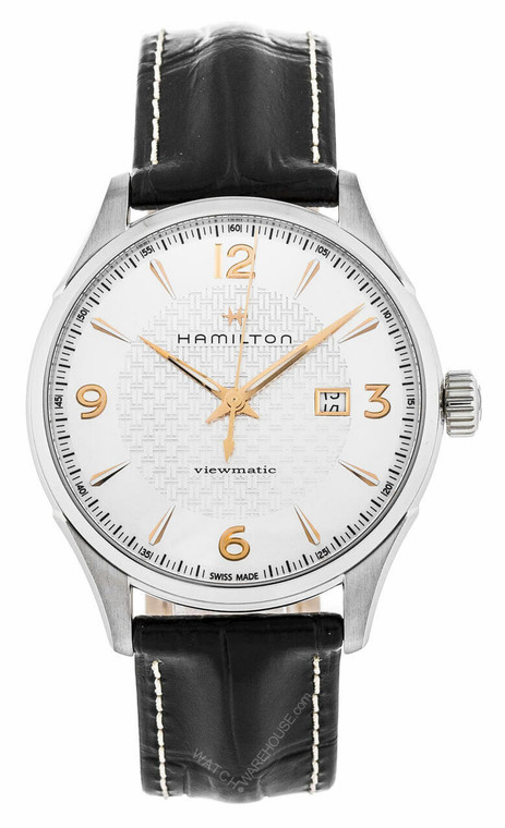 Hamilton watches HAMILTON Jazzmaster Viewmatic 44MM Silver Dial Mens Watch H32755551
