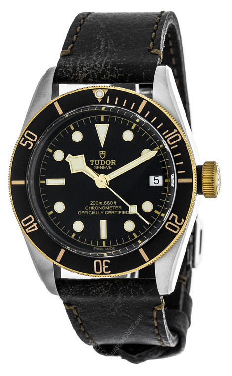 Tudor watches TUDOR Heritage Black Bay 41MM AUTO Brown LTHR Mens Watch 79733N-0001