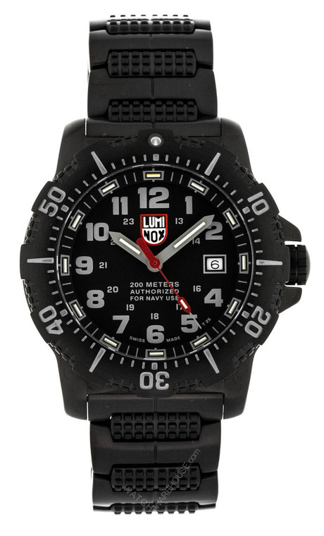 Luminox watches LUMINOX ANU 45MM Quartz Stainless Steel Black PVD Mens Watch XS.4222