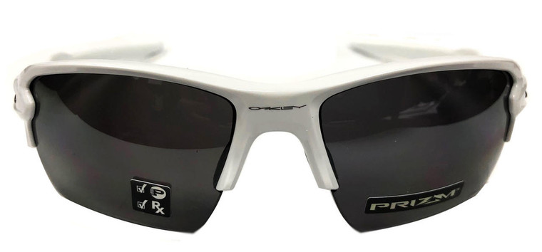 Eyewear Brands Oakley Flak 2.0 XL Polish White Frame Prizm BLK POLAR Lens OO9188-7659