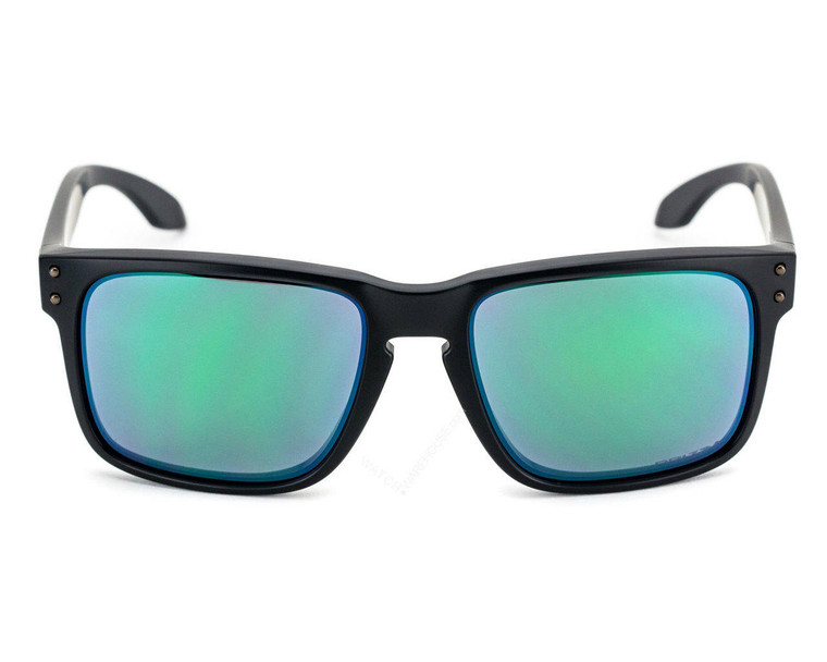 Eyewear Brands Oakley Holbrook AF Matte Black Ink Frame Prizm Jade Lens OO9244-2956