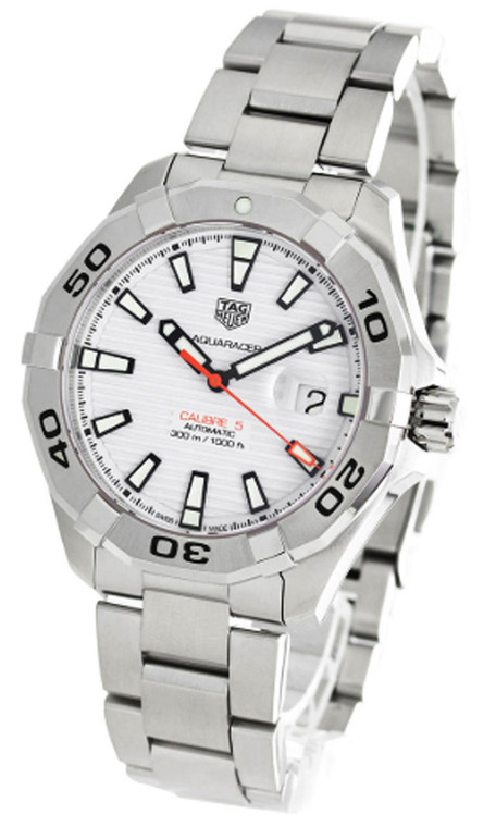 TAG Heuer Watches‎ TAG HEUER Aquaracer White Dial Automatic Mens Watch WAY2013BA0927