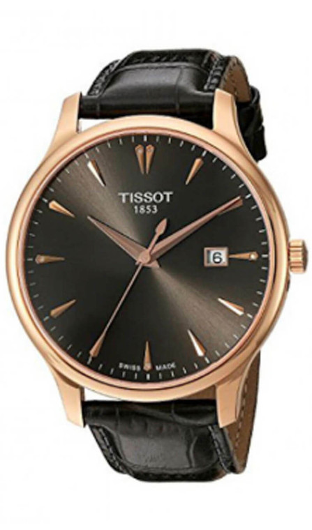 Tissot watches TISSOT T-Classic 42MM SS Black Dial Mens Watch T0636103608600