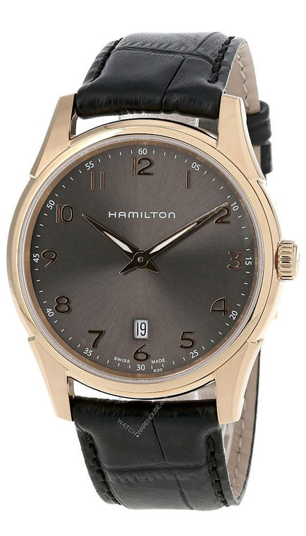 Hamilton watches HAMILTON Jazzmaster Thinline 42MM Gray Dial Mens Watch H38541783