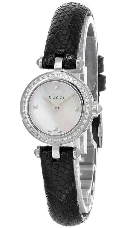 Gucci watches GUCCI Diamantissima 22MM Mother Of Pearl Dial Womens Watch YA141511