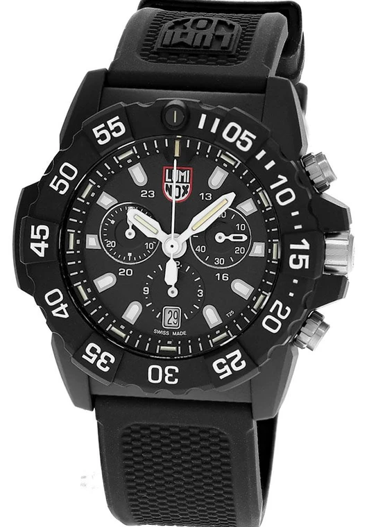 Luminox watches LUMINOX Navy Seal 45MM Chronograph Quartz Men's Watch XS.3581 