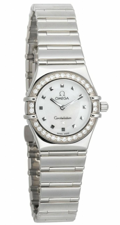 Omega watches Omega Constellation My Choice White Dial DIA Women Watch 1465.71.00