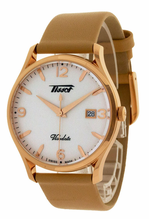 Tissot watches TISSOT Heritage Visodate Silver Opalin Dial Mens Watch T1184103627701