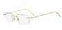 Eyewear Brands CARTIER Signature C De Cartier 18K Rose Gold Unisex Eyewear CT0070O 003