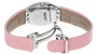 Ebel Watches EBEL Beluga 23MM Diamond Silver Dial Pink LTHR Womens Watch E9656G21