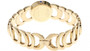 Movado watches MOVADO Rondiro 24MM SS Black Dial Gold Bracelet Womens Watch 0605528