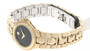 Movado watches MOVADO S-Steel BLK Dial Gold-Tone Womens Watch 0691037