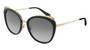 Eyewear Brands CARTIER Black w/Grey Lens 56-19-145MM Womens Sunglasses CT0150SA 001