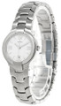 Movado watches MOVADO Portico S-Steel White Dial Womens Bracelet Watch 0604989