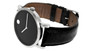 Movado watches MOVADO Museum Automatic Black Dial Genuine Leather Mens Watch 0605111