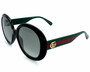 Eyewear Brands GUCCI Gray Gradient Lens 55-21-140MM Womens Sunglasses GG0712S 001