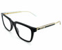 Eyewear Brands GUCCI Square Full Rim Black/Crystal 55-12-145MM Mens Eyewear GG0560O-005
