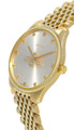 Gucci watches GUCCI G-Timeless 36MM Gold PVD Silver Dial Slim Unisex Watch YA1264155