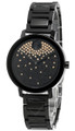 Movado watches MOVADO BOLD Evolution 34MM BLK Frosted-Textured Dial Womens Watch 3600707