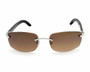 Cartier Eyewear CARTIER C Decor White BUFFALO HORN Mens Sunglasses CT0018RS-001