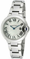 Cartier watches Cartier W6920084 Ballon Bleu 33mm Silver Dial Quartz Women Steel Watch