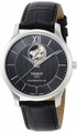 Tissot watches TISSOT Tradition Powermatic 80 Open Heart Leather Watch T0639071605800