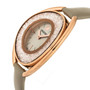 Swarovski watches SWAROVSKI Crystalline 37x43MM Quartz Oval Rose-G Leather Watch 5158544