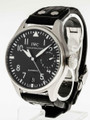 IWC watches IWC Big Pilot 46MM Automatic Black Dial Leather Mens Watch IW500401