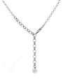 Jewelry GUCCI Ghost Skull Rainbow Enamel Silver Pendant Necklace YBB459370001