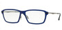 Eyewear Brands RAY-BAN Square Dark Blue 55MM Full Rim Mens Eyeglasses RX7038 5451
