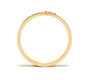 Jewelry GUCCI Icon 4MM Thin Band 18K Yellow Gold Ring YBC073230001013