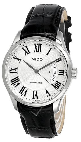 Mido belluna silver dial men’s watch