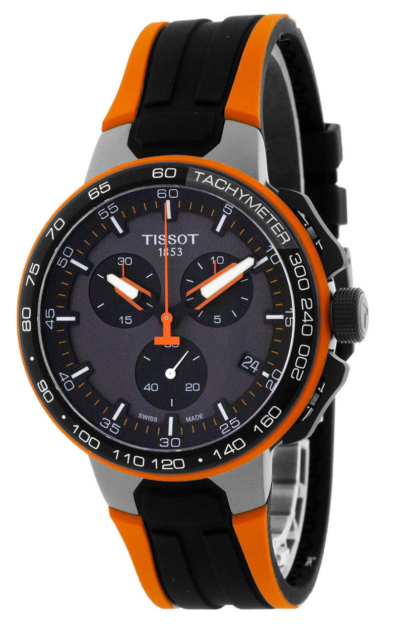 tissot t race cycling orange