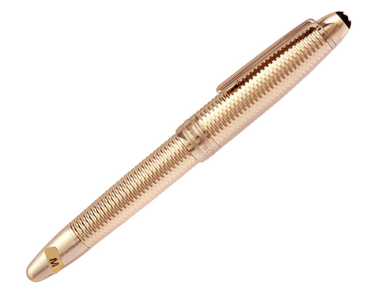 MONTBLANC MeisterstÃ¼ck Geometry Champagne M Fountain Pen 118101 