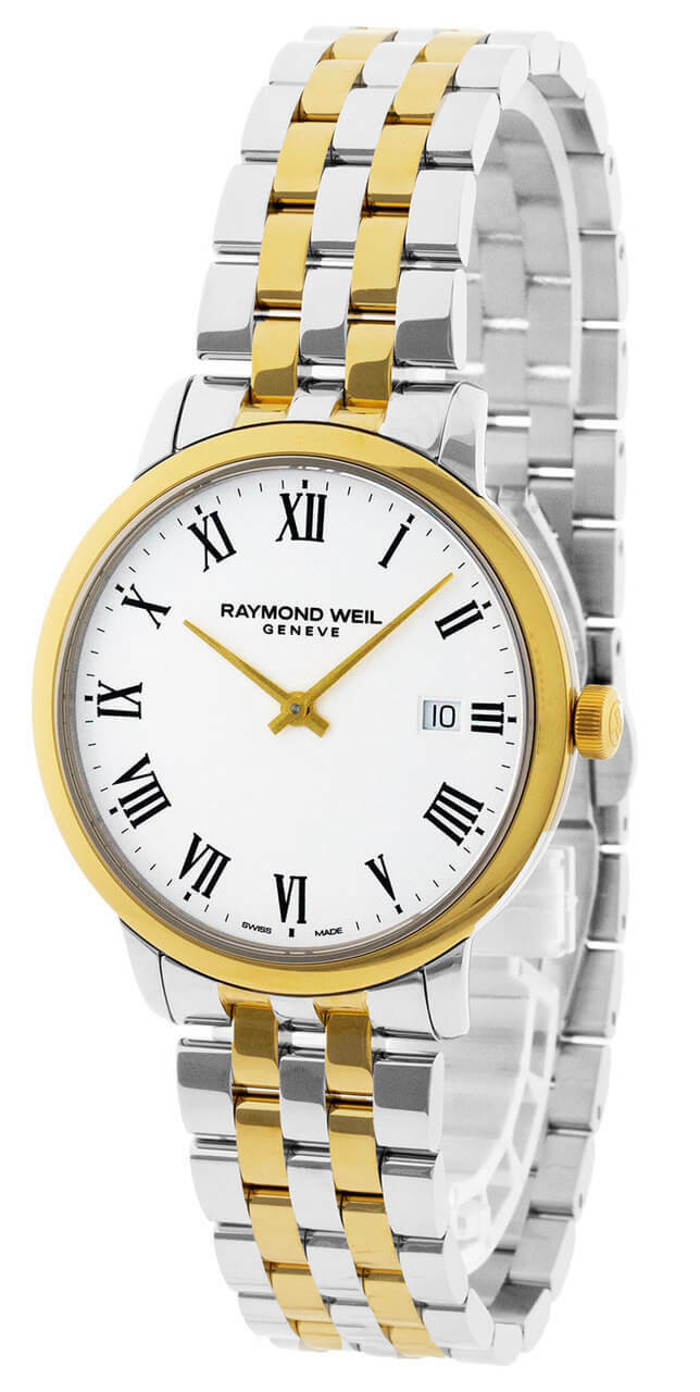 Raymond Weil Men's 'Toccata' Swiss Quartz Stainless Steel Dress Watch, Rahl Jewelers - Raymond Weil Toccata Classic Men\u0027s Steel Grey Dial