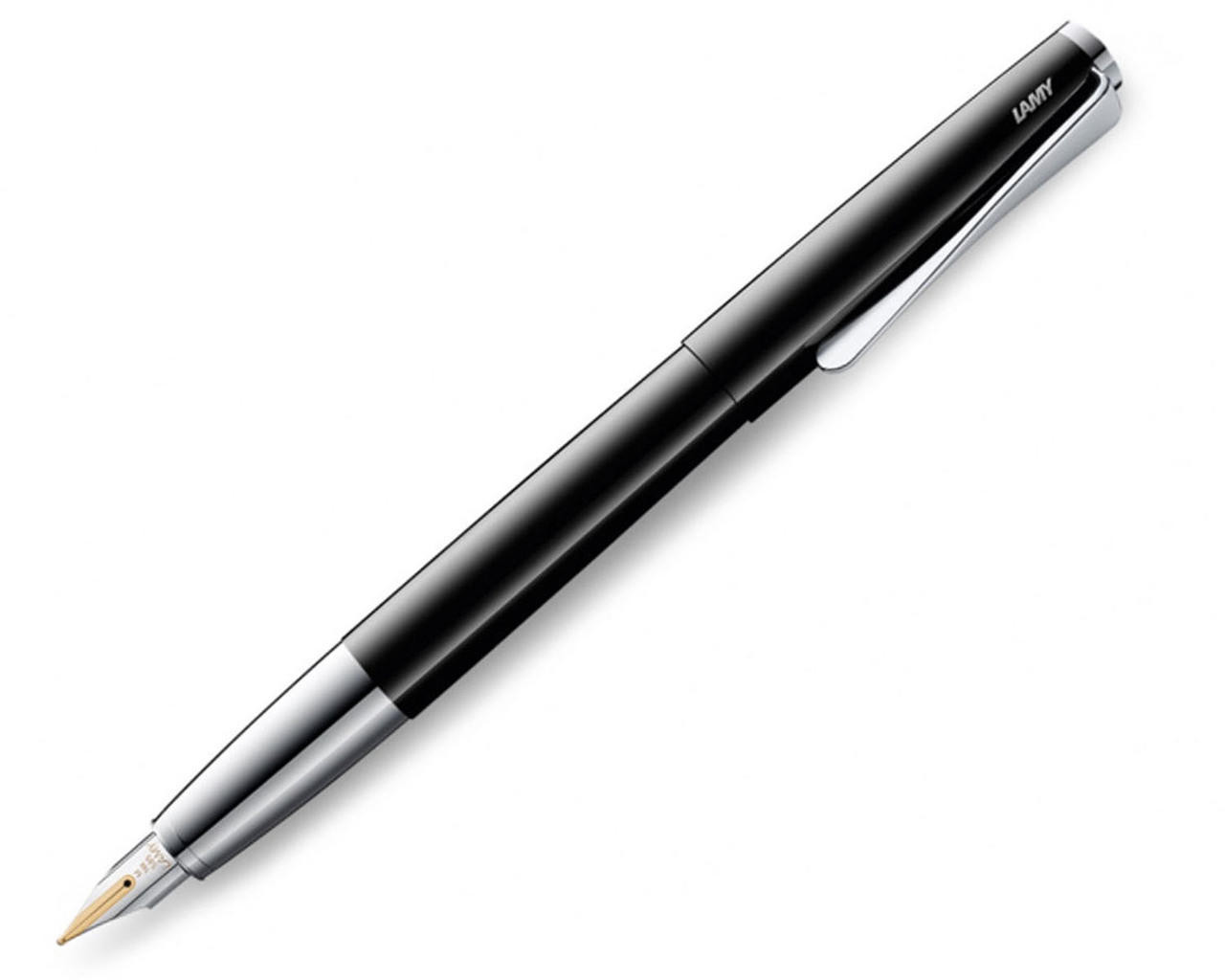 LAMY 068 Studio Paino Black Fine(F) Gold Nib Fountain Pen 4032676