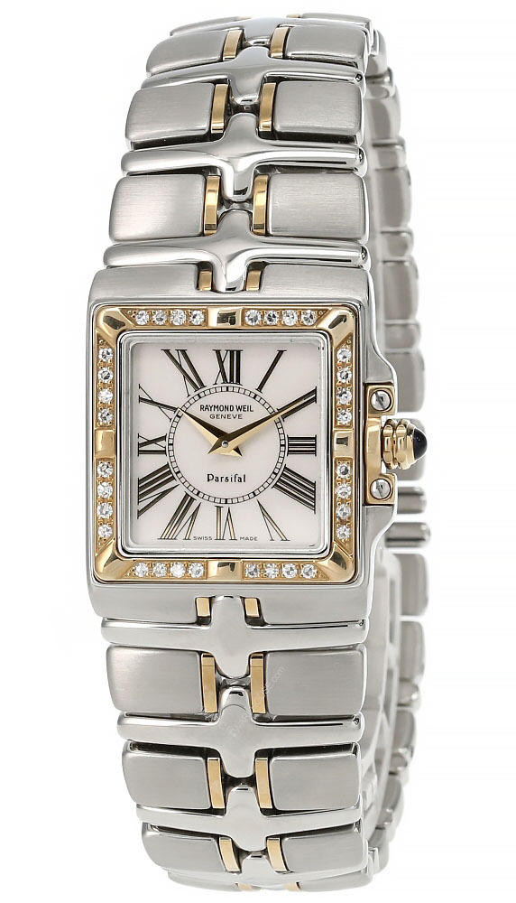 レイモンドウィル スイス製 Parsifal 9790 RAYMOND WEIL Parsifal Two-Tone Beige Dial Women's Watch 9790/DB