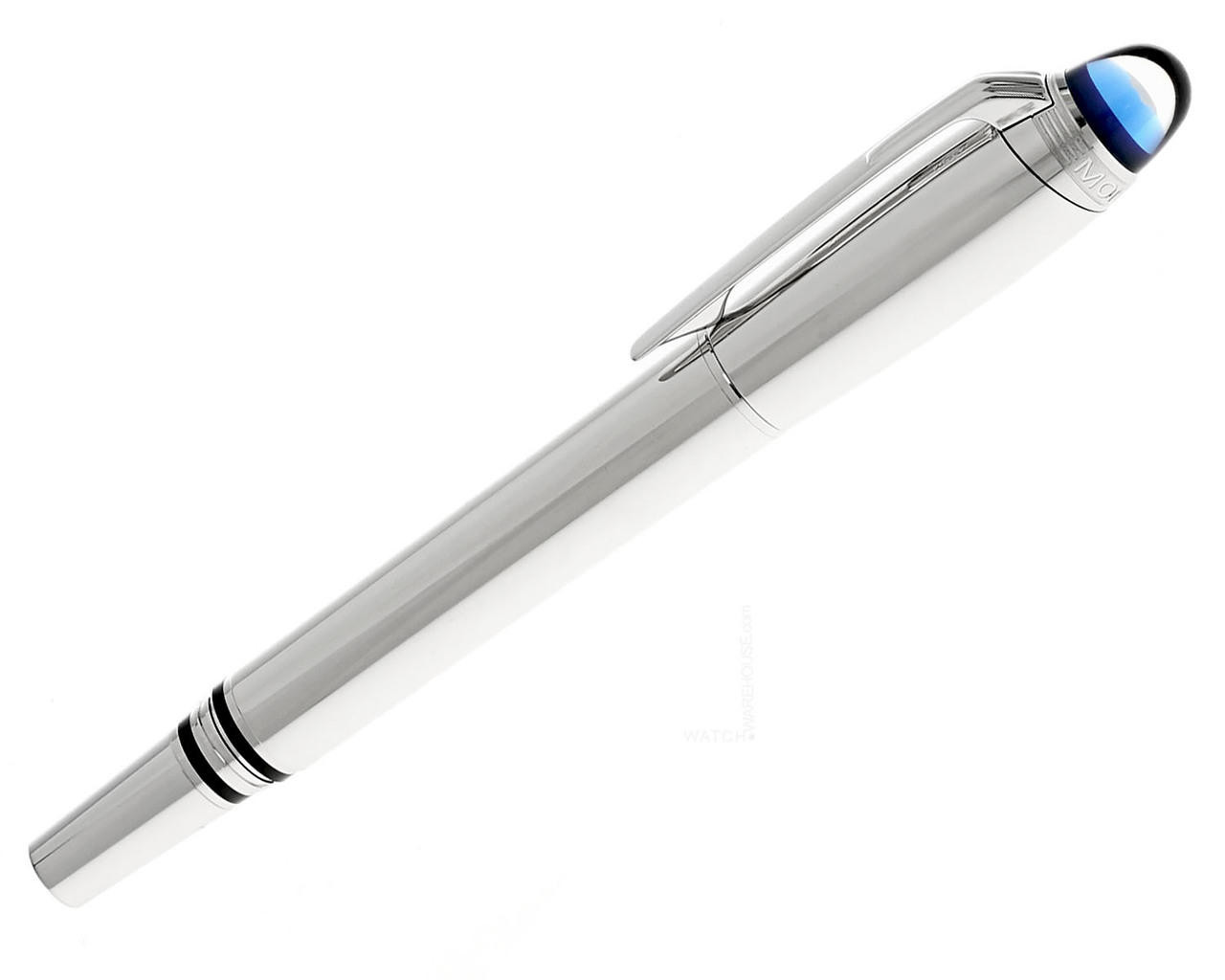 MONTBLANC Starwalker Platinum Plated Ballpoint Twist Pen