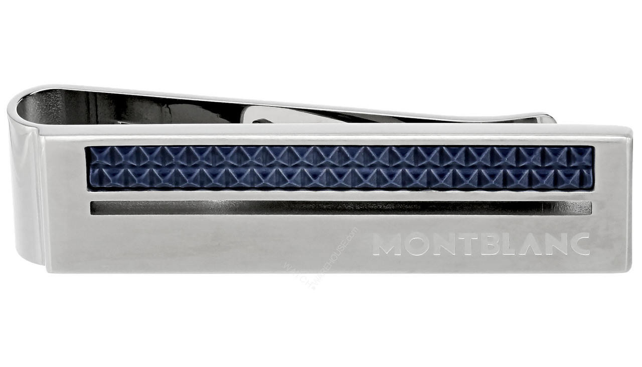 Montblanc+Money+Clip+Stainless+Steel+Airplane+Engraving+123796 for sale  online