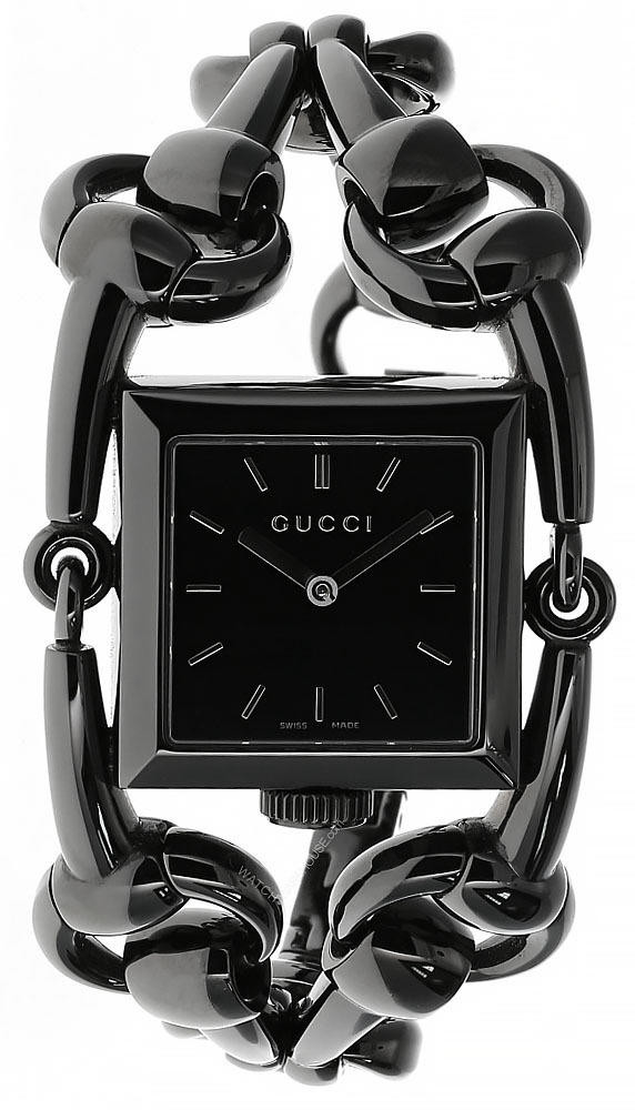 GUCCI Signoria 25MM Quartz Black Stainless Steel Women's Watch