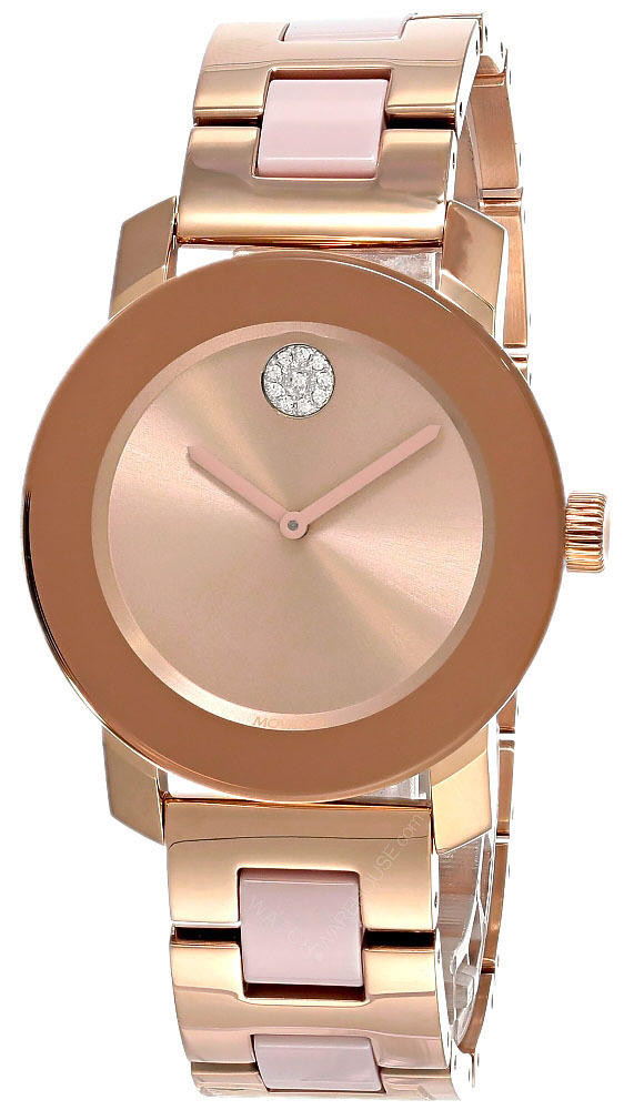 OLEVS Rose Gold Watch for Women Diamond Luxury Dress India | Ubuy