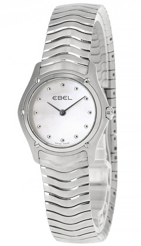 Stainless Steel Dress Watch with Mother-of-Pearl Dial, 27mm Case image-ladies-bulova-classic-  main image 2